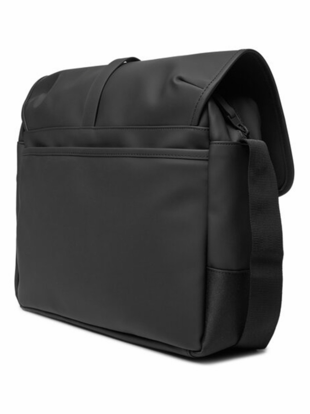 RAINS Messenger Bag W3 Black Waterproof Laptop Commuter Bag NWT - Picture 4 of 16